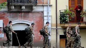 O româncă, salvată dintr-un râu, în Sicilia