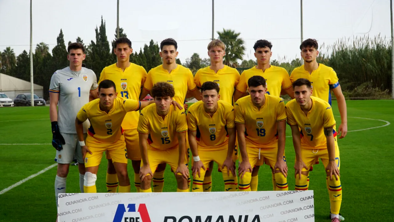 Reprezentativa de fotbal U20 a României, eșec usturător în Elite League, 0-6 cu Germania