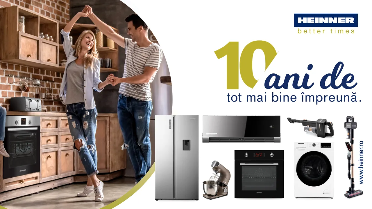 HEINNER – 10 ani de tot mai bine împreună