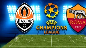 Şahtior Doneţk a învins AS Roma, scor 2-1, în manşa tur a optimilor Ligii Campionilor