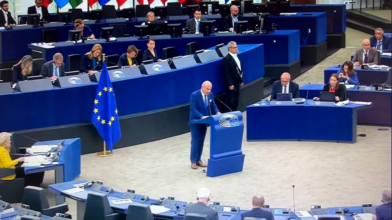 Rareş Bogdan, mesaj către Ursula von der Leyen în Parlamentul European: Vrem dreptate pentru România, vrem în Schengen