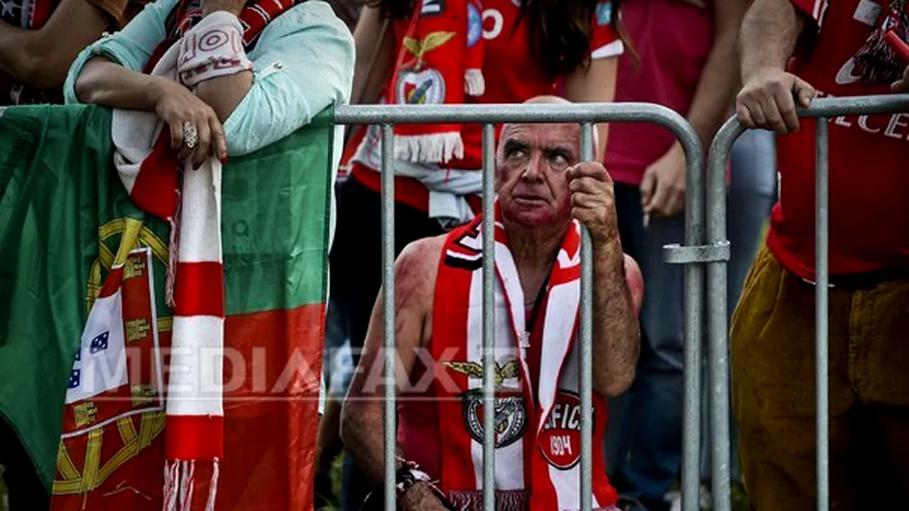 Benfica Lisabona pierde o finală europeană pentru a opta oară