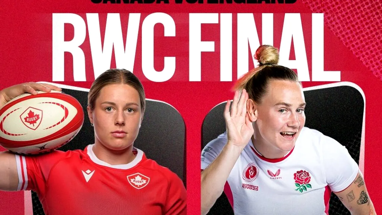 Anglia învinge Canada cu 33-13 și câștigă Cupa Mondială la rugby feminin / Asistență record