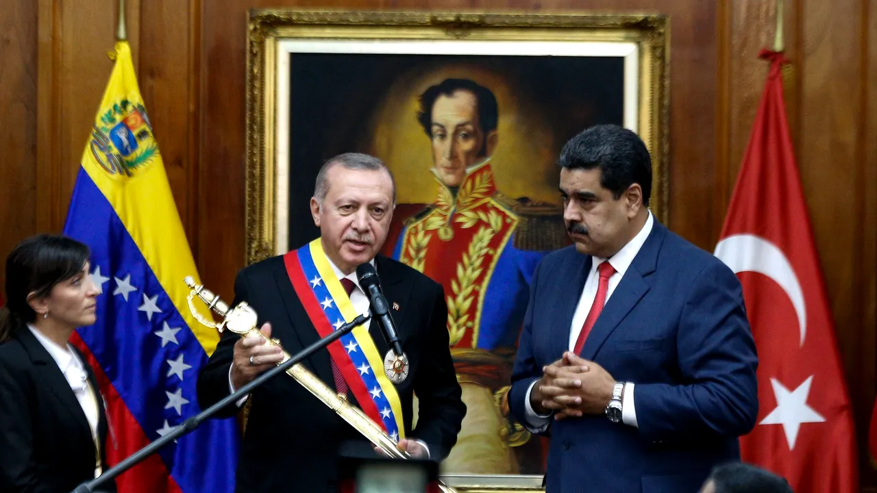 Erdogan, mesaj de sprijin preşedintelui Maduro: 