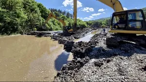 Nivelurile de cloruri din Târnava Mică, Târnava Mare și Mureș se mențin la cote ridicate