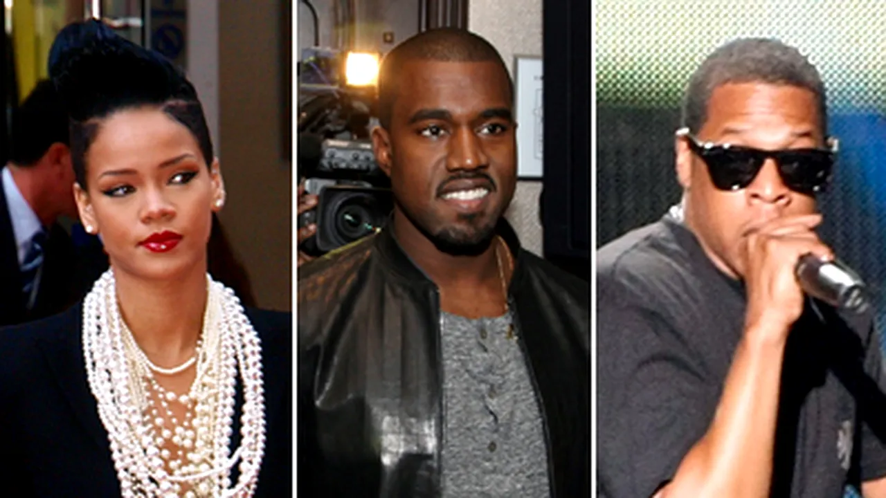 Rihanna, Kanye West şi Jay-Z, invitaţi la prima ediţie a noii emisiuni a lui Jay Leno