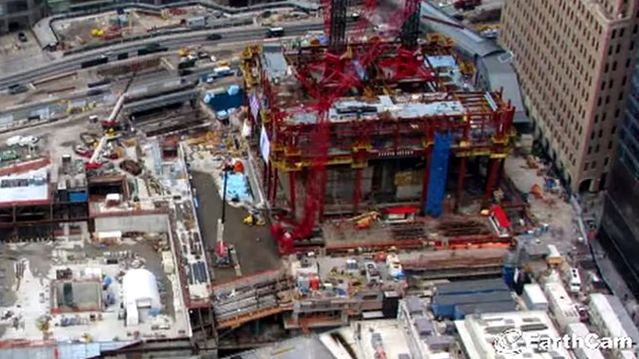Imagini inedite: Construcţia turnului One World Trade Center, redată în doar două minute - VIDEO
