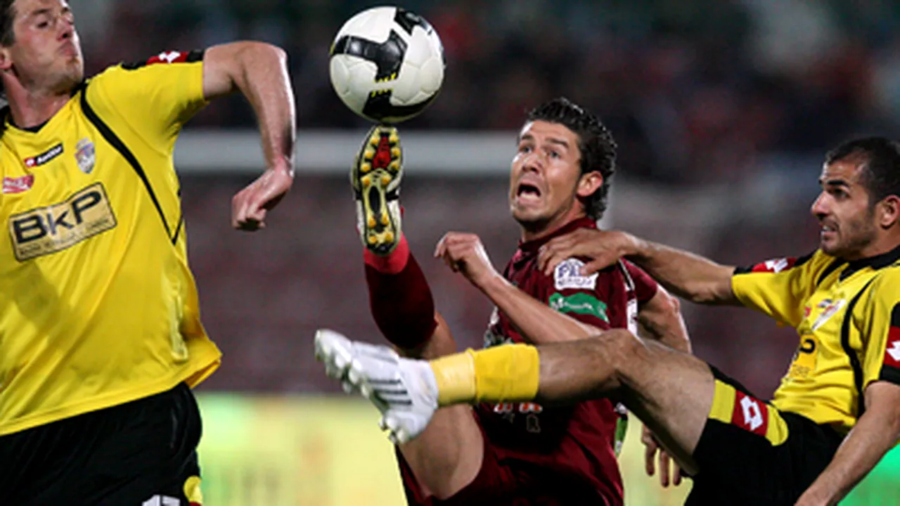 CFR Cluj - CFR Timişoara, scor 2-0 în Liga I