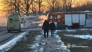 15 mineri au murit după ce o dronă rusească a lovit un autobuz în Dnipropetrovsk