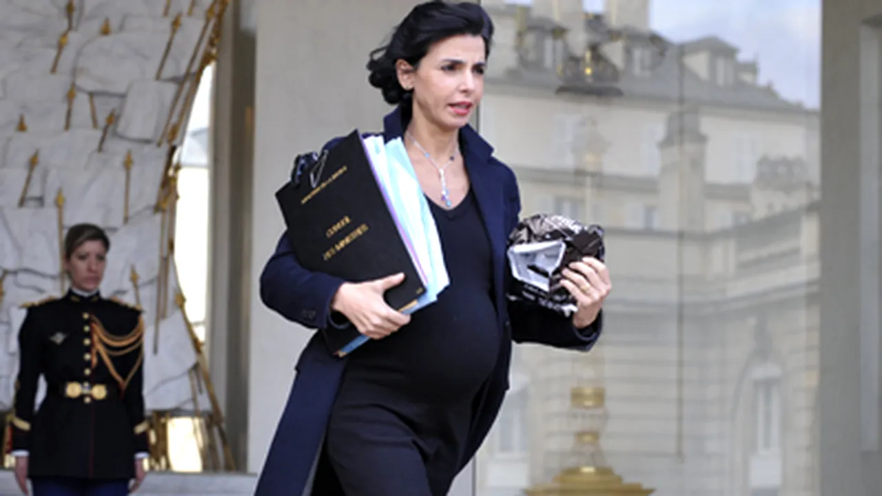 Ministrul francez al Justiţiei, Rachida Dati, a născut o fetiţă