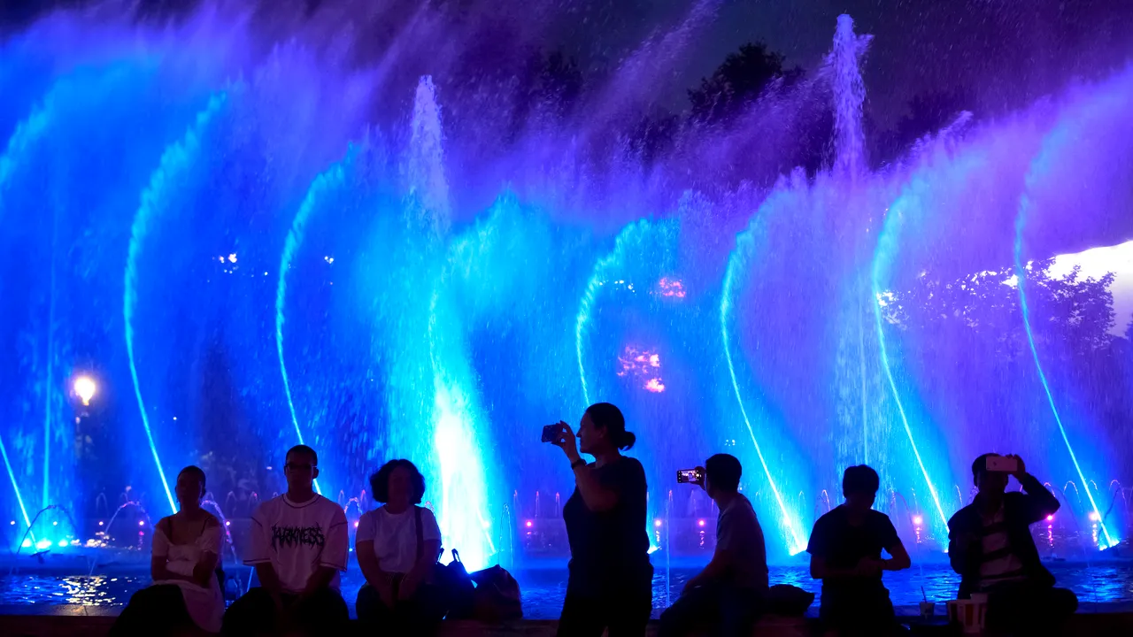 Spectacole de apă, muzică şi lumini pentru celebrarea a 100 de ani de la prima medalie olimpică în România