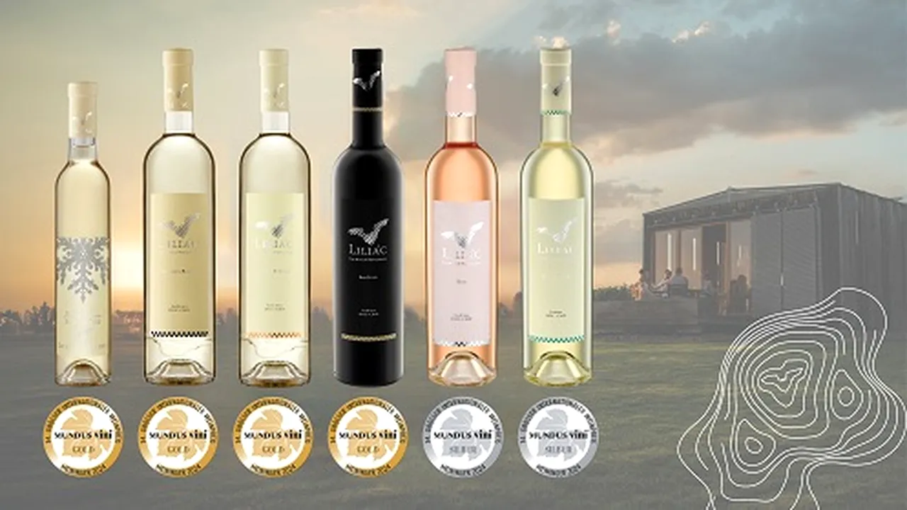 Liliac străluceşte cu 6 medalii la Grand International Wine Award MUNDUS VINI