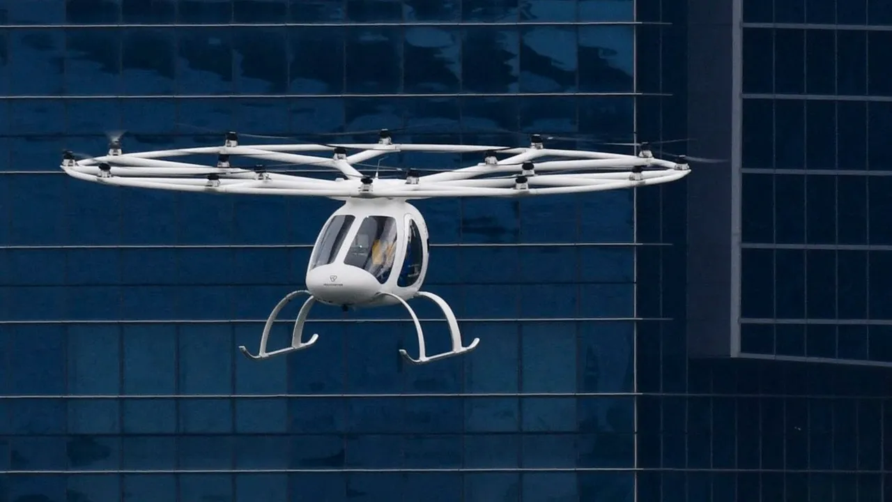 O companie aeriană din SUA vrea să cumpere taxiuri zburătoare pentru cursele către aeroport