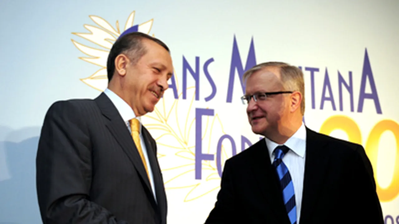 Olli Rehn vrea progrese în negocierile de aderare cu Turcia