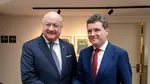 Nicușor Dan a discutat cu cancelarul Austriei despre economie, cooperare și extinderea UE