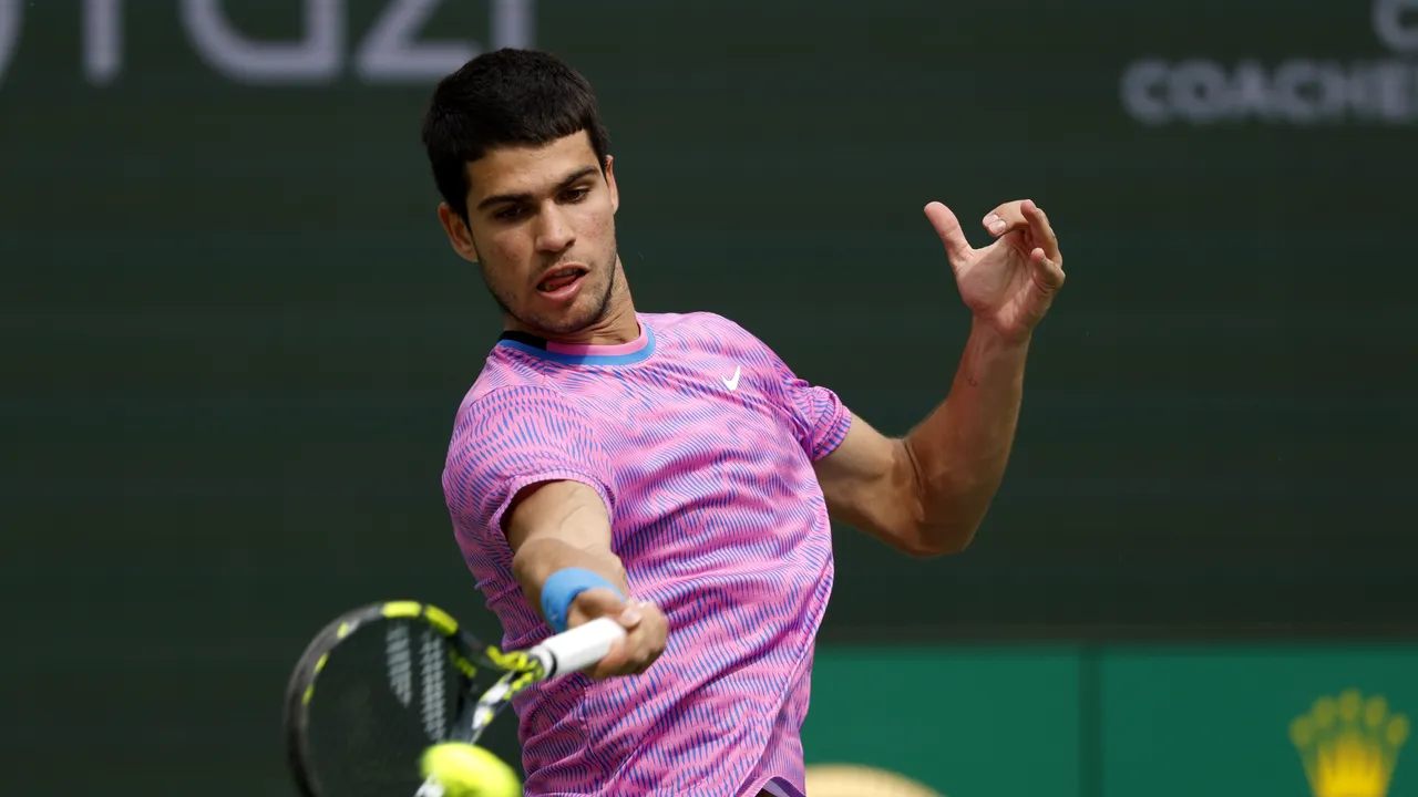 Carlos Alcaraz a triumfat la Indian Wells