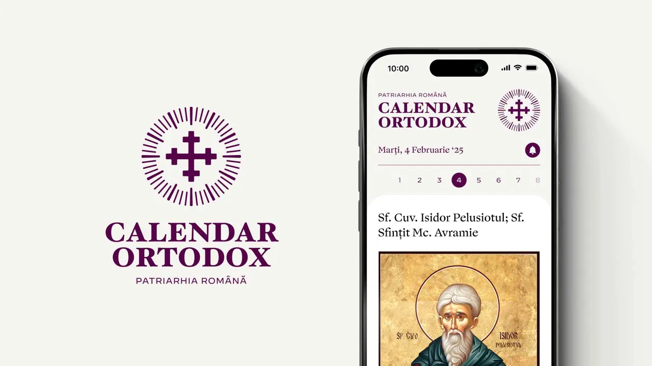 Sărbătorile direct în telefon. Patriarhia Română a lansat aplicaţia „Calendarul Ortodox”