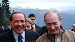 Putin şi Berlusconi şi-au petrecut weekendul împreună în Siberia