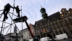 Oraşul belgian Mons devine sâmbătă 