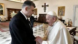 Ciolacu, la întâlnirea cu Papa: Am exprimat recunoştinţa pentru sprijinul dat comunităţilor româneşti