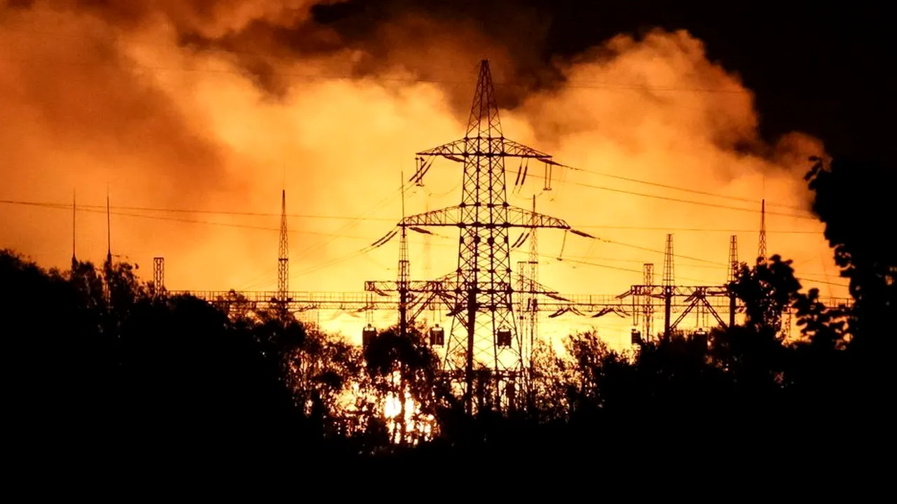 Reţeaua electrică ucraineană a fost afectată de o lovitură rusă în timpul nopţii