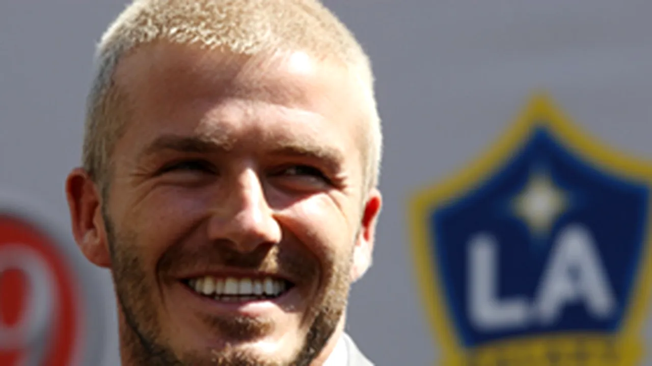 Beckham vrea să joace două meciuri în două zile
