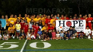 Vezi ce vedete din tenis au jucat un meci de fotbal pentru Japonia - FOTO