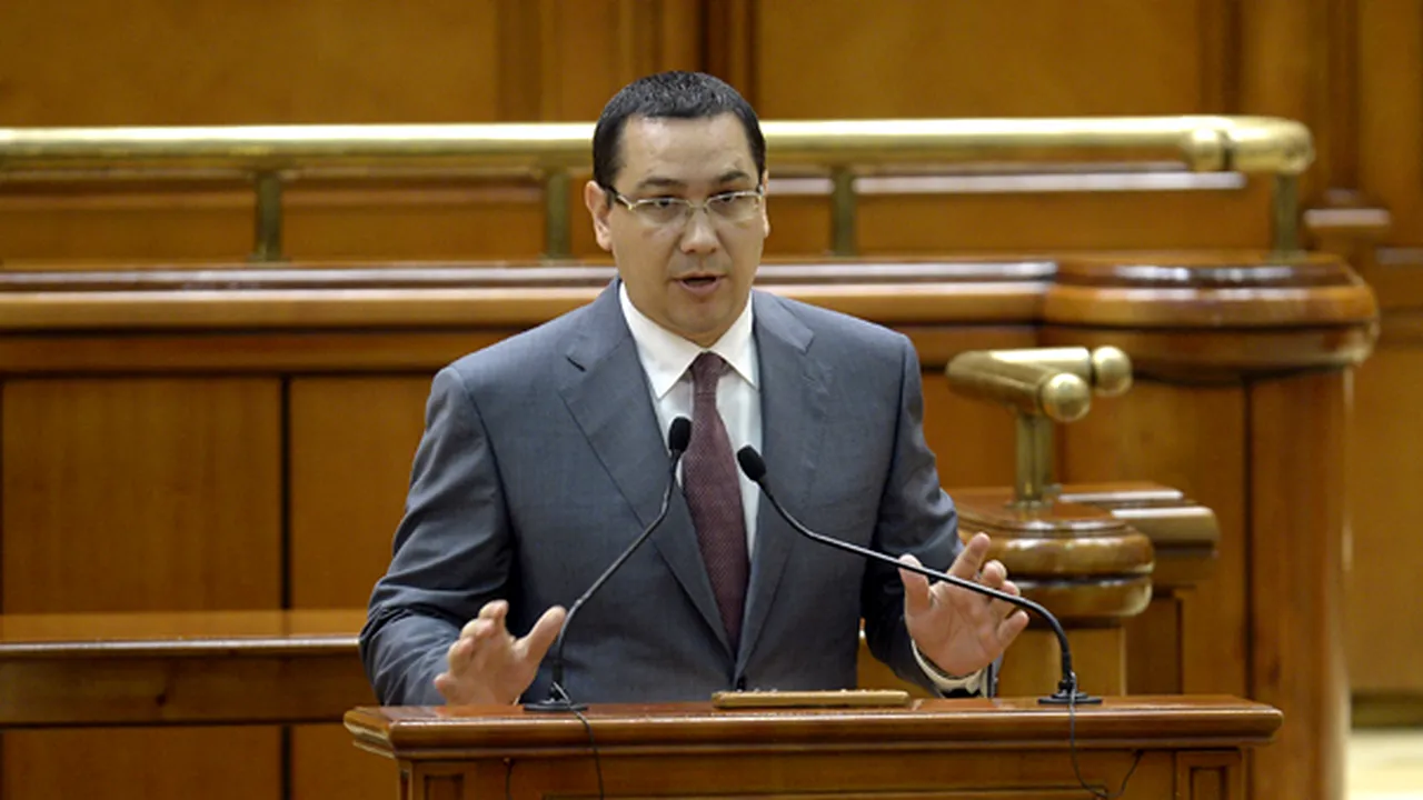 Ponta: O să întreb conducerea Camerei dacă Raportul Comisiei Nana poate fi la dispoziţia publicului