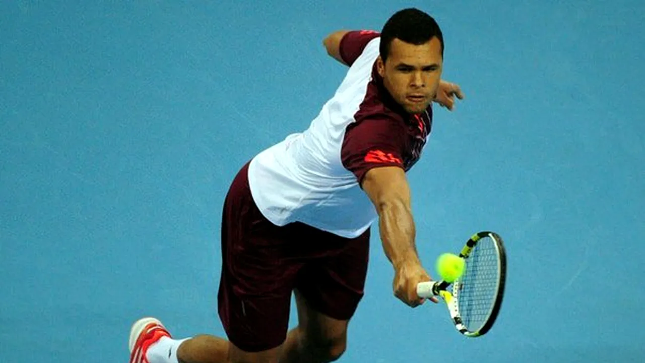 Jo-Wilfried Tsonga l-a învins pe Mardy Fish la Turneul Campionilor