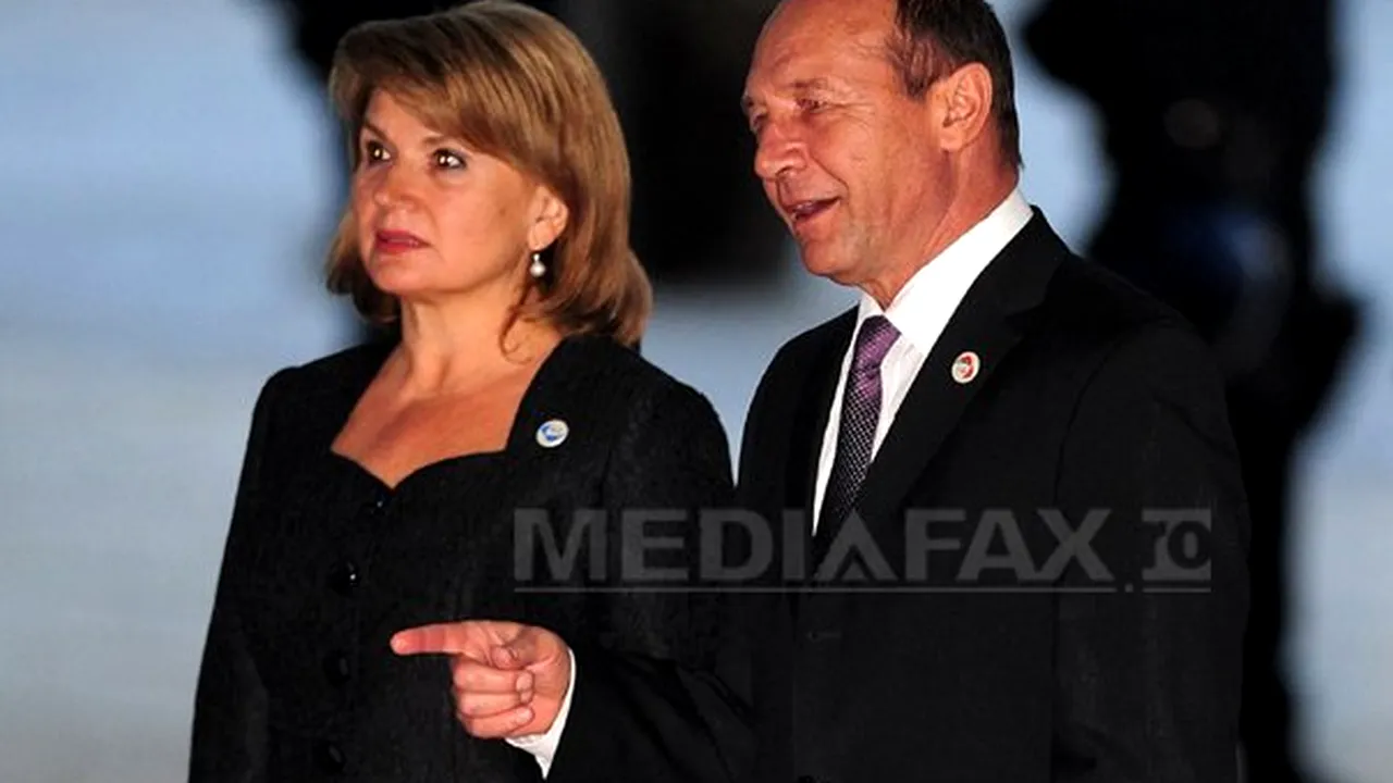 Preşedintele Traian Băsescu şi soţia sa petrec şi acest week-end la Predeal