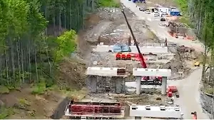 Cârtița care va străpunge Carpații pe viitoarea autostradă Sibiu-Pitești va ajunge în următoarele săptămâni