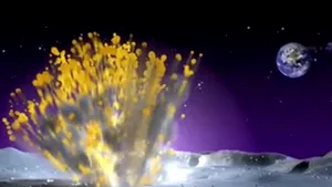 Un meteorit s-a prăbuşit pe Lună: Explozia, vizibilă cu ochiul liber - VIDEO