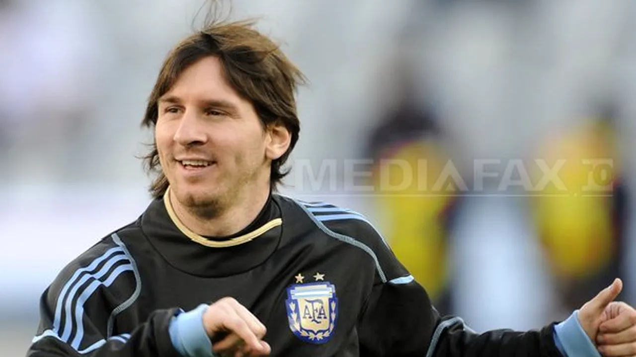 Messi: Nu ştiu care sunt motivele pentru care nu jucăm cu România dar contractul trebuie respectat