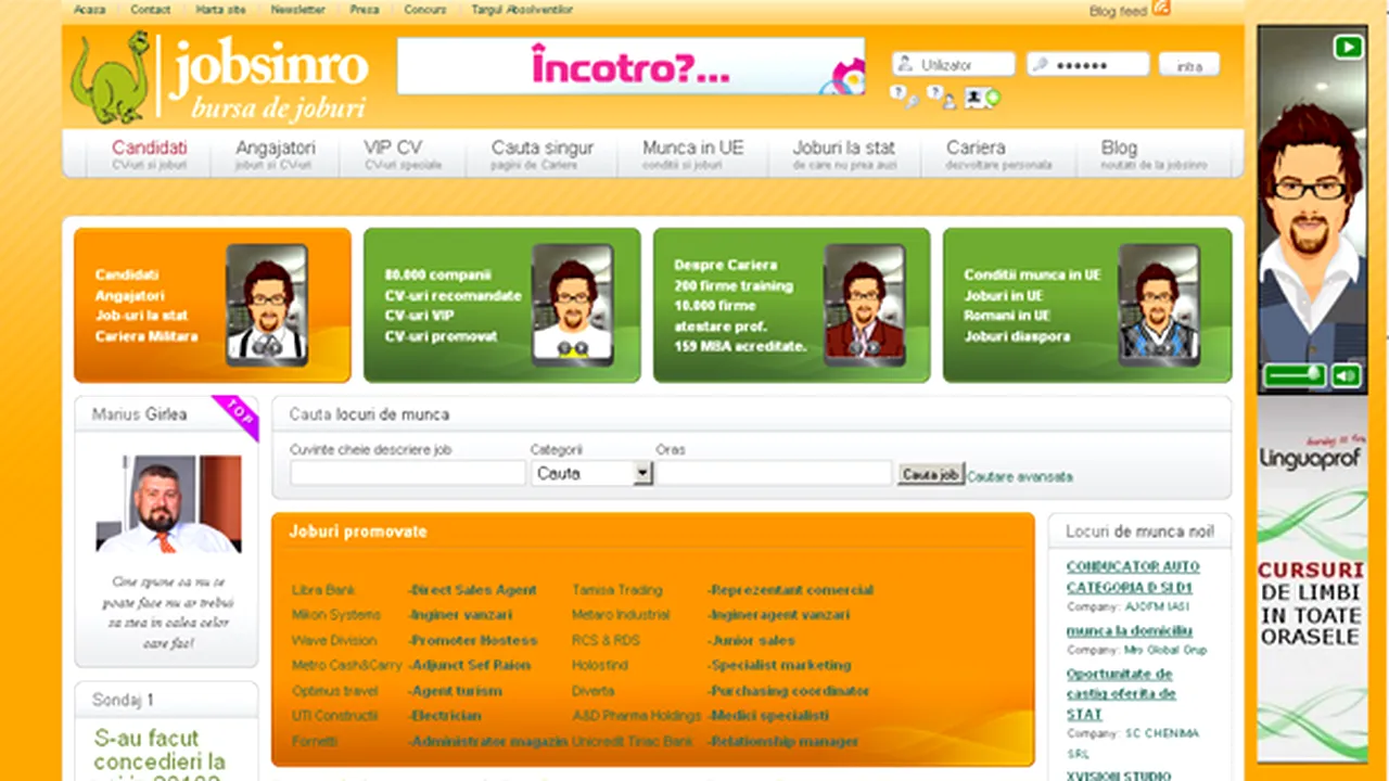 IBU Pro TV lanseaza Jobs.incont.ro