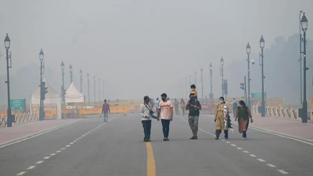 Capitala Indiei este acoperită de smog. Lucrările private în construcţii au fost interzise
