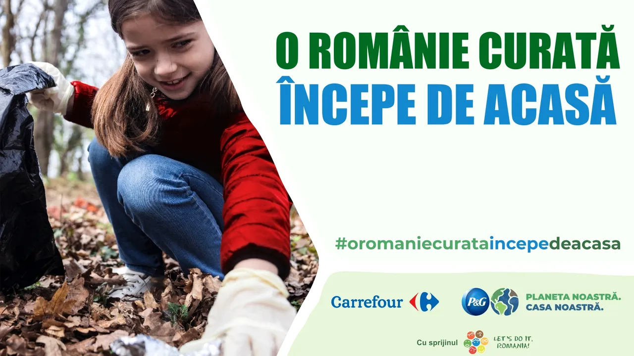 P&G a derulat o nouă ediţie a programului O Românie Curată Începe de Acasă