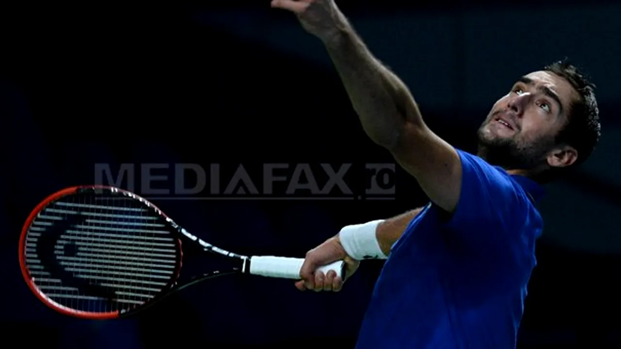 Marin Cilici a câştigat turneul de la Moscova