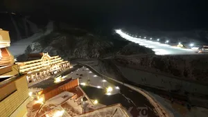 Cum decurge o zi în cea mai nouă staţiune de schi din Coreea de Nord - VIDEO