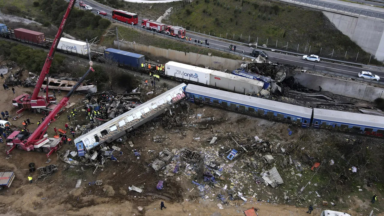 Proteste în Grecia după accidentul feroviar care a ucis 43 de persoane