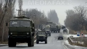 Oficial ucrainean: Rusia a trimis patru convoaie cu echipament militar în Donbas