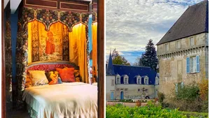 FOTO: Izolare la castel. O vloggeriţă fuge de pandemie într-un chateau medieval din Franţa 