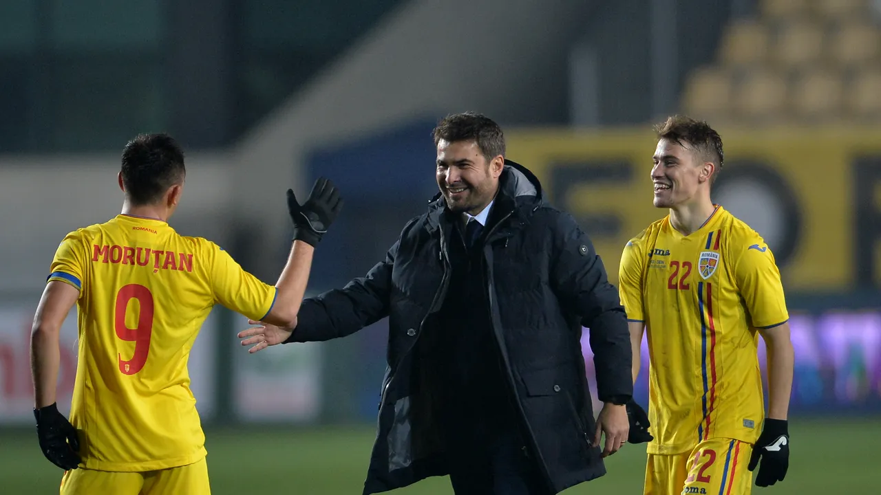 Adrian Mutu a stabilit lotul final cu care tineretul va aborda Euro U21