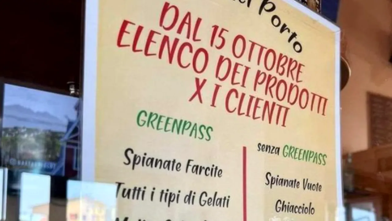 Dispută virală în Italia. Meniu: Mojito şi cocktail-uri pentru vaccinaţi, apă şi mentă pentru nevaccinaţi 