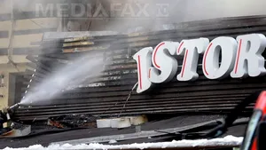 Incendiu la shaormeria Dristor Kebap din Centrul Vechi - FOTO