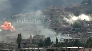 Atacuri în capitala Siriei: Un obuz a fost lansat în cartierul creştin din Damasc