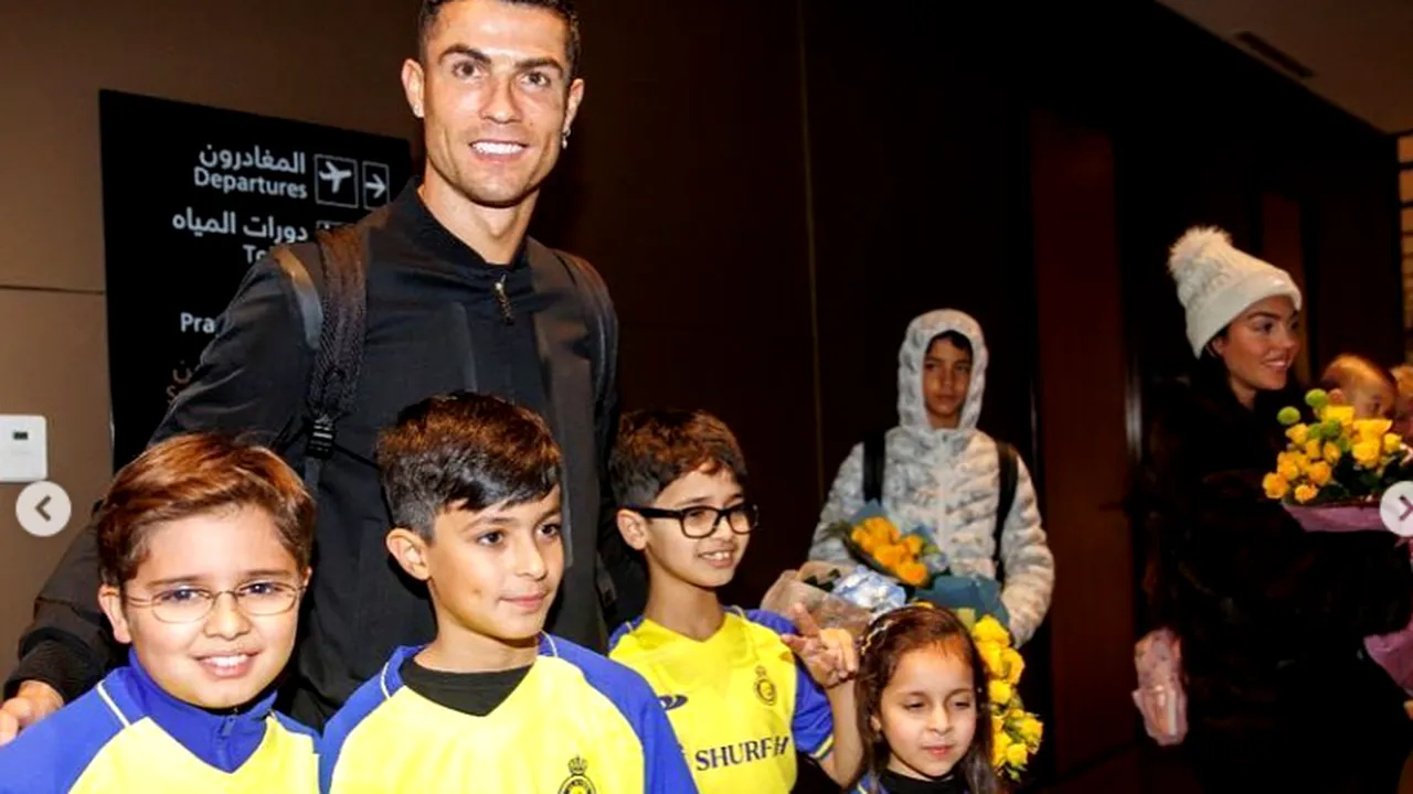 Cristiano Ronaldo a ajuns al Al Nassr