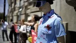Protest la IGPR: „Poliţia are uniforma pătată de sânge” după crima de la Prahova