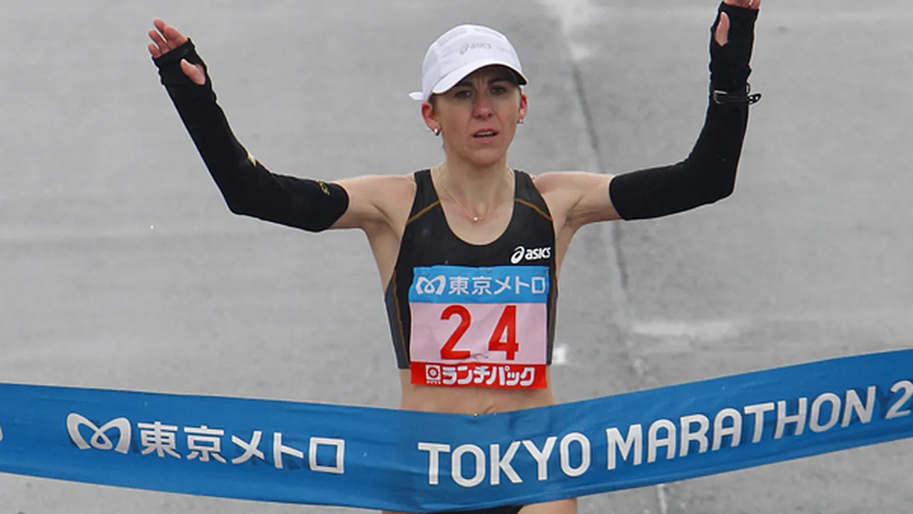 Nuţa Olaru, locul 3 la maratonul de la Tokyo
