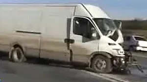 Opt persoane rămân la spital în urma accidentului produs pe DN1