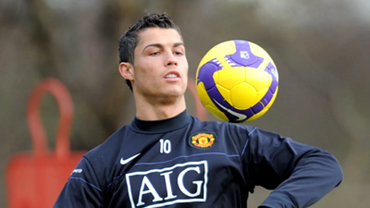 Cristiano Ronaldo a câştigat Balonul de Aur